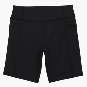 Zella Girl (Nordstrom Brand) Black Live In High Waist Pocket Bike Shorts